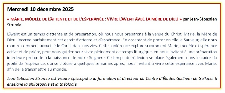Conférence 10 décembre