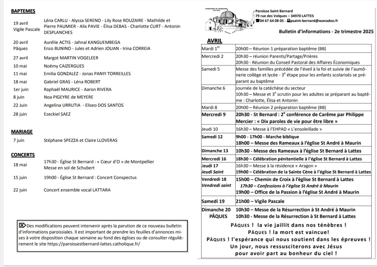 Bulletin